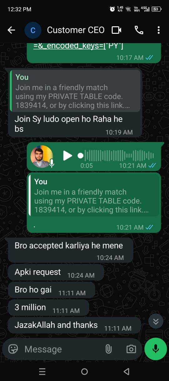 WhatsApp Review from Mr Ceo